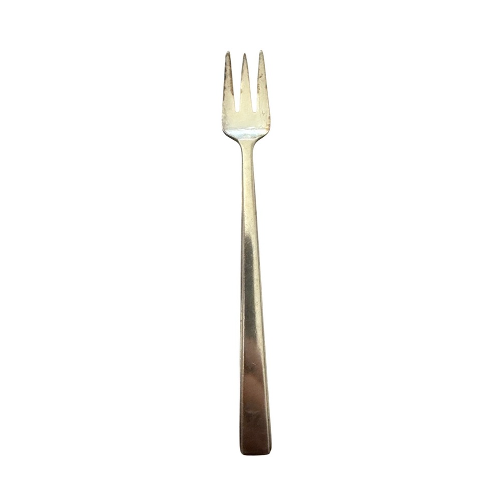 Reed & Barton Bullocks Los Angeles‎ Cocktail Fork Silverplate 5.5" 3 Tine